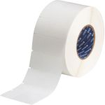 Brady THT-134-461-3 Druckeretikett Transparent - Weiß Selbstklebendes Druckeretikett (062366)