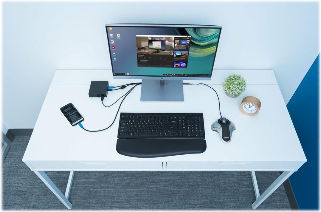 Kensington Orbit Optical Trackball USB Schwarz,Silber