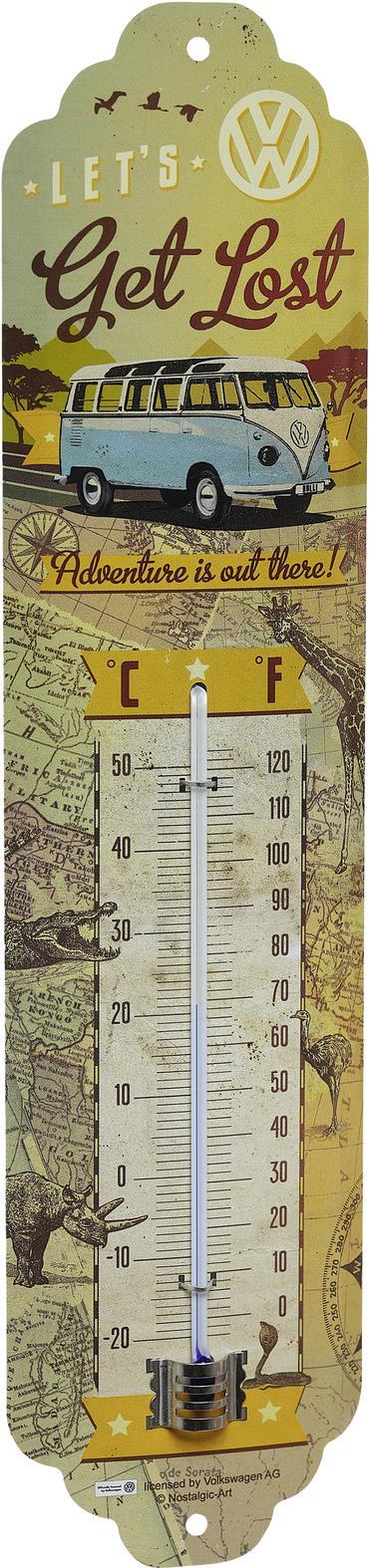 TFA Dostmann NOSTALGIC ART VW Bulli Thermometer Gelb (12.2060.11)