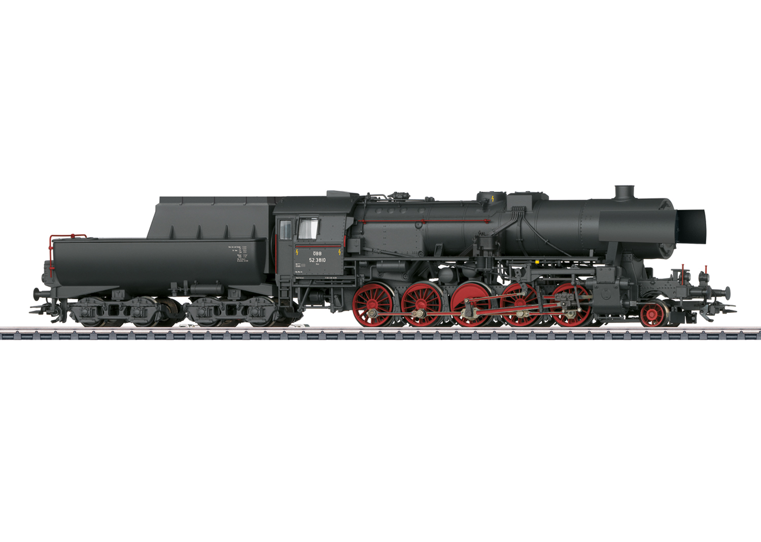 Märklin 39533 H0 Dampflok BR 52 ÖBB mit Wannentender mfx+ Digital-Decoder