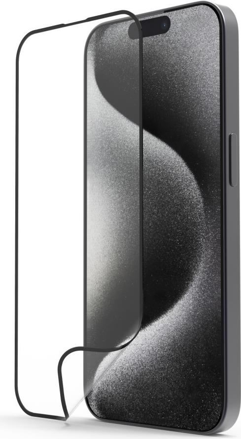 Hama Handy-Schutzglas Super Hybrid für Apple iPhone 16 Pro Max, Montagehilfe (00222791)