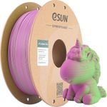 PLA MATTE DUAL 1,75mm GREEN PINK 1kg ESUN 3D FILAMENT (PLA-MTD175B-GP1P1)