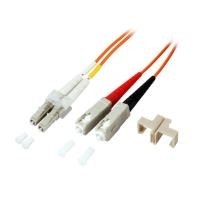 EFB-Elektronik Duplex Jumper LC-SC 62,5/125µ, OM1, LSZH, orange, 2.0mm, 3m Hersteller: EFB Elektronik (O3061.3)