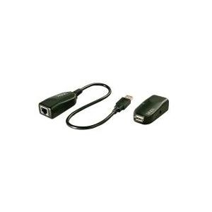 LINDY USB2.0 CAT5 Extender (Transmitter and Receiver units) (42693)