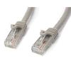 StarTech.com Cat6 Snagless Gigabit UTP Netzwerkkabel - Cat 6 RJ45 Netzwerkkabel mit Knickschutz - Patch-Kabel - RJ-45 (M) - RJ-45 (M) - 10,0m - UTP - CAT 6 - glatt - Grau (N6PATC10MGR)