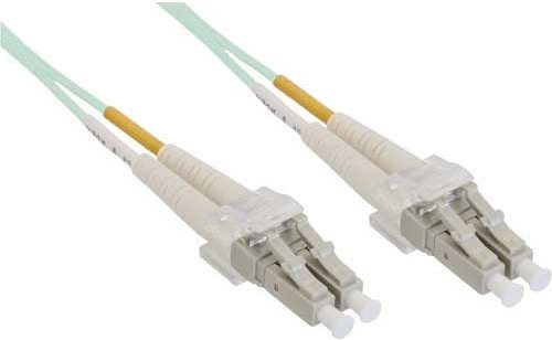 INLINE LWL Duplex Kabel LC/LC 50/125um OM3 0.5m