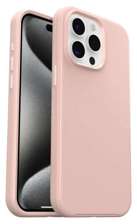 OtterBox Symmetry MagSafe Hülle für iPhone 15 Pro Max Ballet Shoes rose (77-92914)