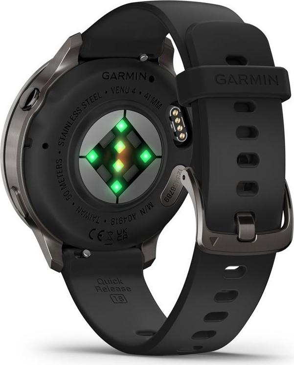 Garmin Venu 4 Smartwatch 41mm schwarz/schiefergrau (010-03013-02)