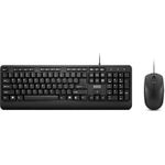 Lenovo 160 Tastatur-Maus-Set USB US Englisch Layout Schwarz GX31L52655