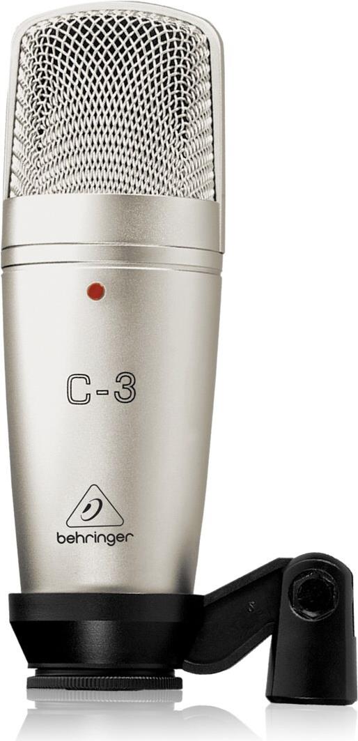 Behringer C-3 Mikrofon Silber Studio-Mikrofon (27000302)