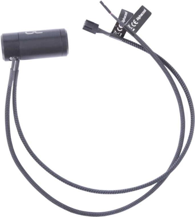 Alphacool 17558 Durchflussanzeiger Acetal 1/4" Schwarz