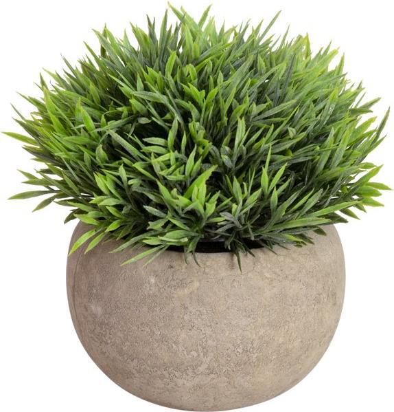 EUROPALMS Tischpflanzen im Dekotopf, Kunstpflanzen, 3er-Set (82600300)