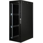 ROLINE 19 Zoll Serverschrank Pro 36 HE 600x1000 BxT schwarz Plexiglas (26.21.0152)