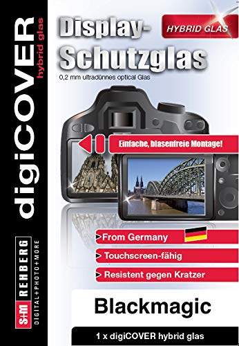 digiCOVER Hybrid Glas Display Schutz Blackmagic Pocket Cinema (G6016)