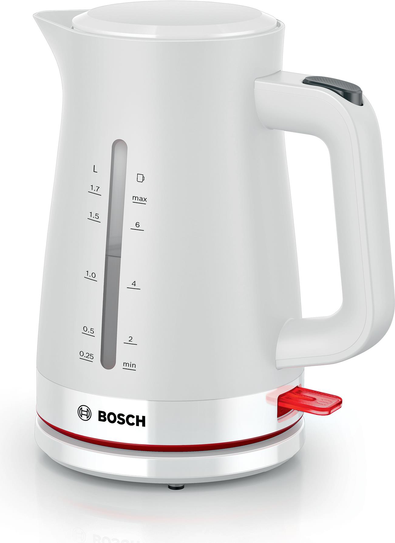 Bosch TWK3M121 Wasserkocher 1,7 l 2400 W Weiß (TWK3M121)