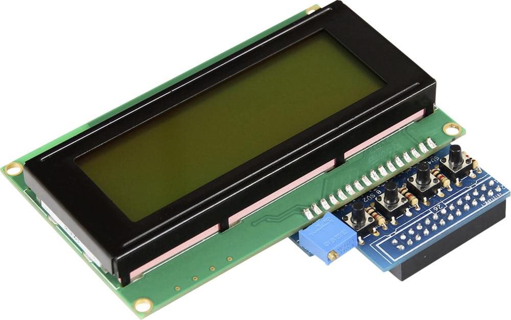 Raspberry Pi® Display-Modul Schwarz RB-LCD20x4 A, B, B+ (RB-LCD20x4)