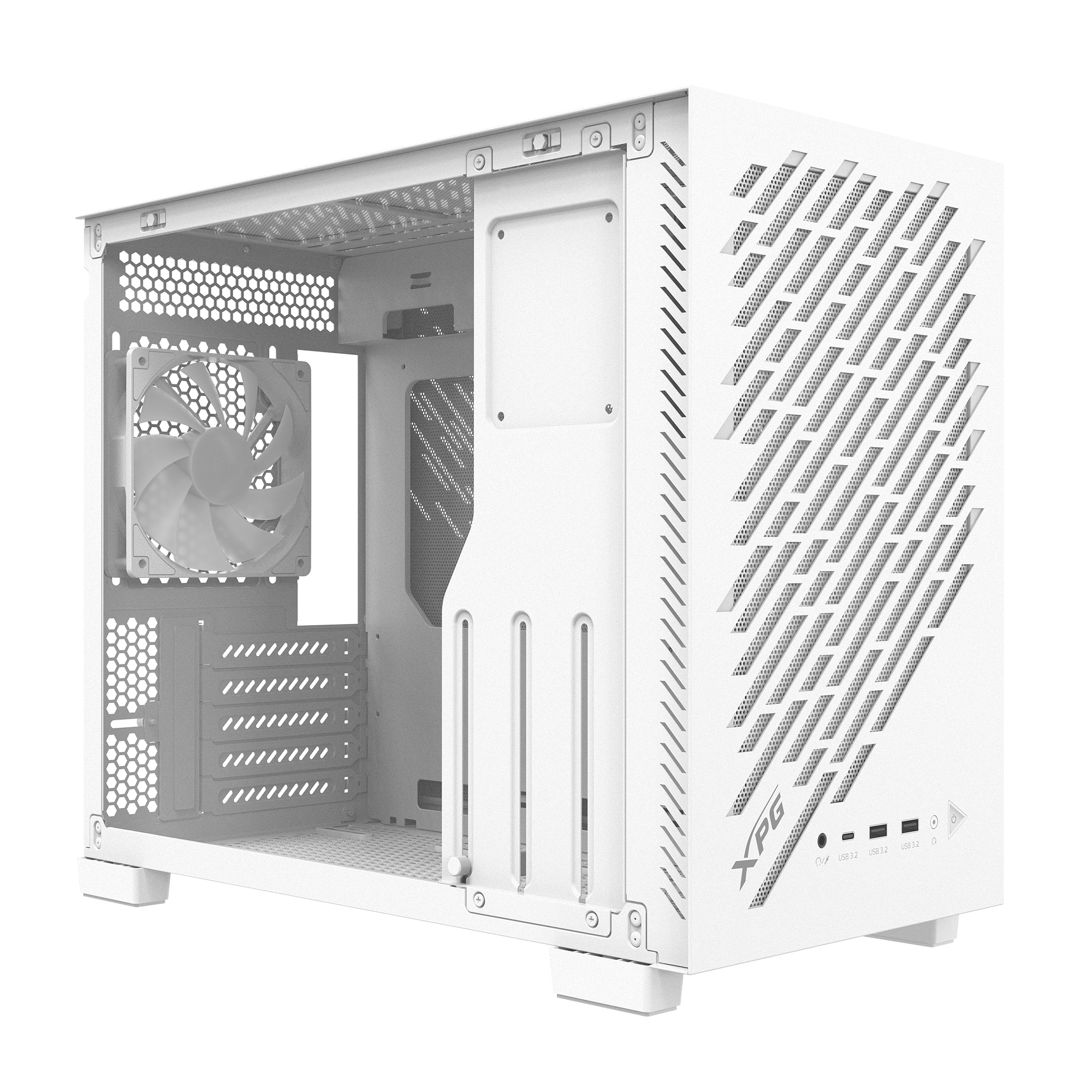 XPG Valor Air Nano Midi Tower Weiß
