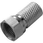 Schwaiger F-Stecker 7,5mm 10er Set Silber (FST7510241)