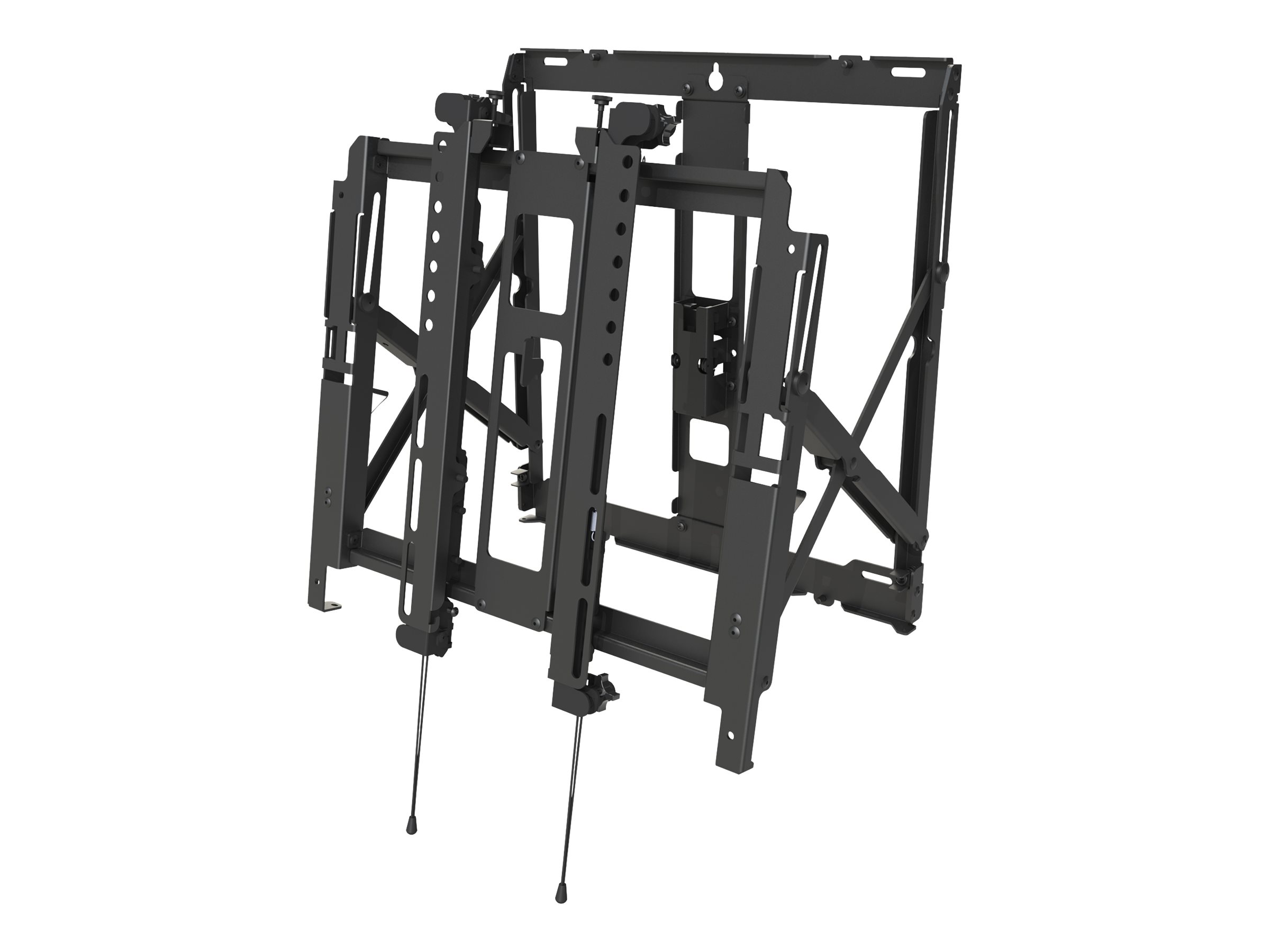 Peerless-AV SmartMount Full Service Video Wall Mount DS-VW755S für 40"–65" VESA 400x400 mm Schwarz