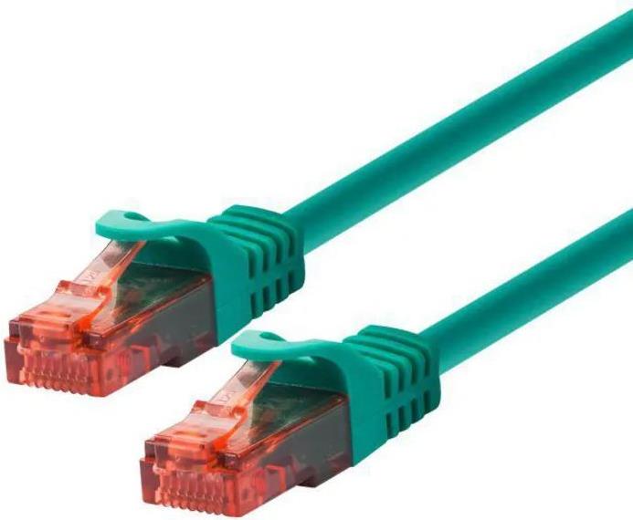 LOGON Cat6 UTP 15m Netzwerkkabel Grün (TCU66U150G)