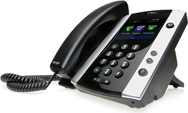 Polycom VVX 501 SKYPEF/BUSINESS 12-LIN 12-line Desktop Phone with HD Voice, GigE and Polycom UCS SfB/Lync License. Ships without power supply. (2200-48500-019)