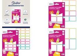 Avery Zweckform 16 Namensetiketten farbsortiert (NAME16C)