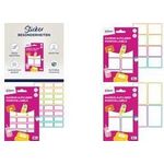 Avery Zweckform 16 Namensetiketten farbsortiert (NAME16C)