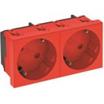 OBO STD-D3S SRO2 Steckdose 33° 2-fach Schutzkontakt 6120109 1 (6120109)