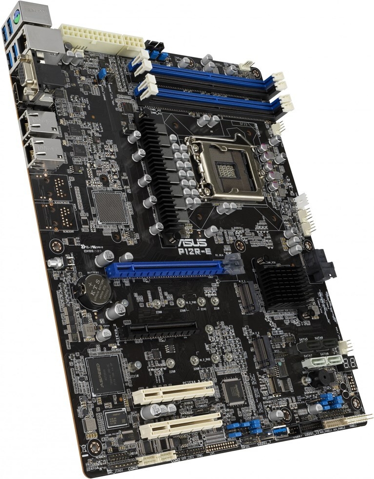 ASUS P12R-E Server-Mainboard ATX LGA 1200 Intel C256 DDR4