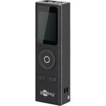 Goobay Laser-Entfernungsmesser - 30 m Reichweite geeignet für Laengenmessung (77834)