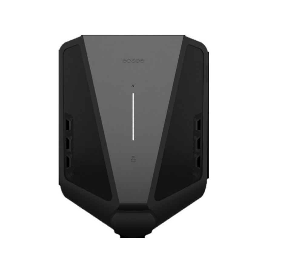 EASEE Charge Pro Black Wallbox - 22kW, Typ-2, MID-Zähler, 4G/WLAN, Schwarz (10263)