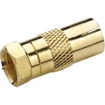 Renkforce RF-4196982 Kabelschnittstellen-/Gender-Adapter F Belling-Lee/IEC Gold (403382)