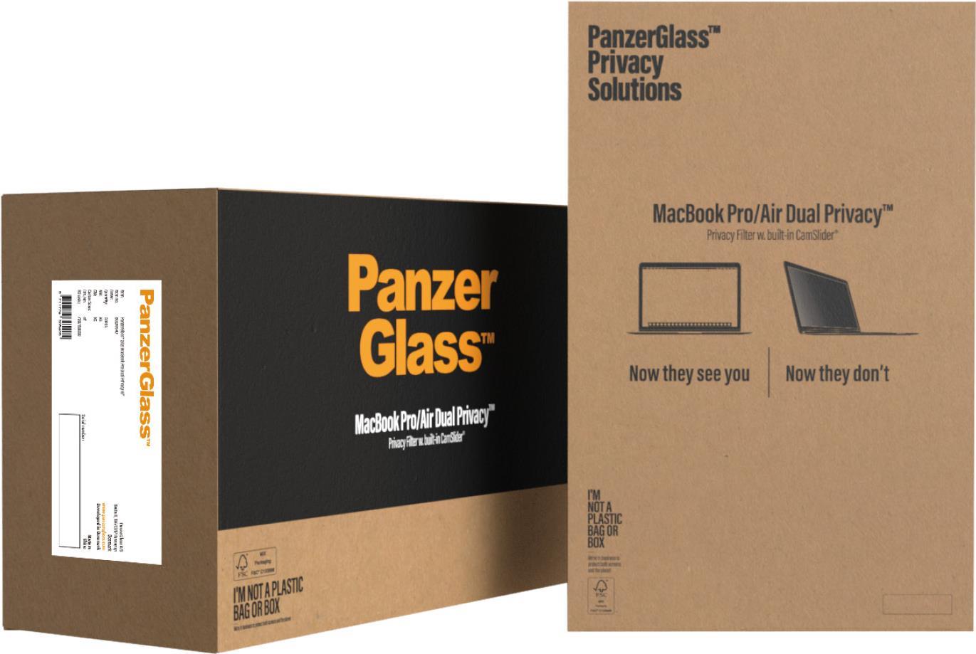 PanzerGlass ™ MacBook Pro 40,60cm (16") 2021 - Dual Privacy™ | Displayschutzglas (BULK0540)