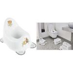 keeeper kids Babytopf "adam lion king", weiß mit Aufdruck mit gummierten Füßen, Material: PP, - 1 Stück (1867010032500)