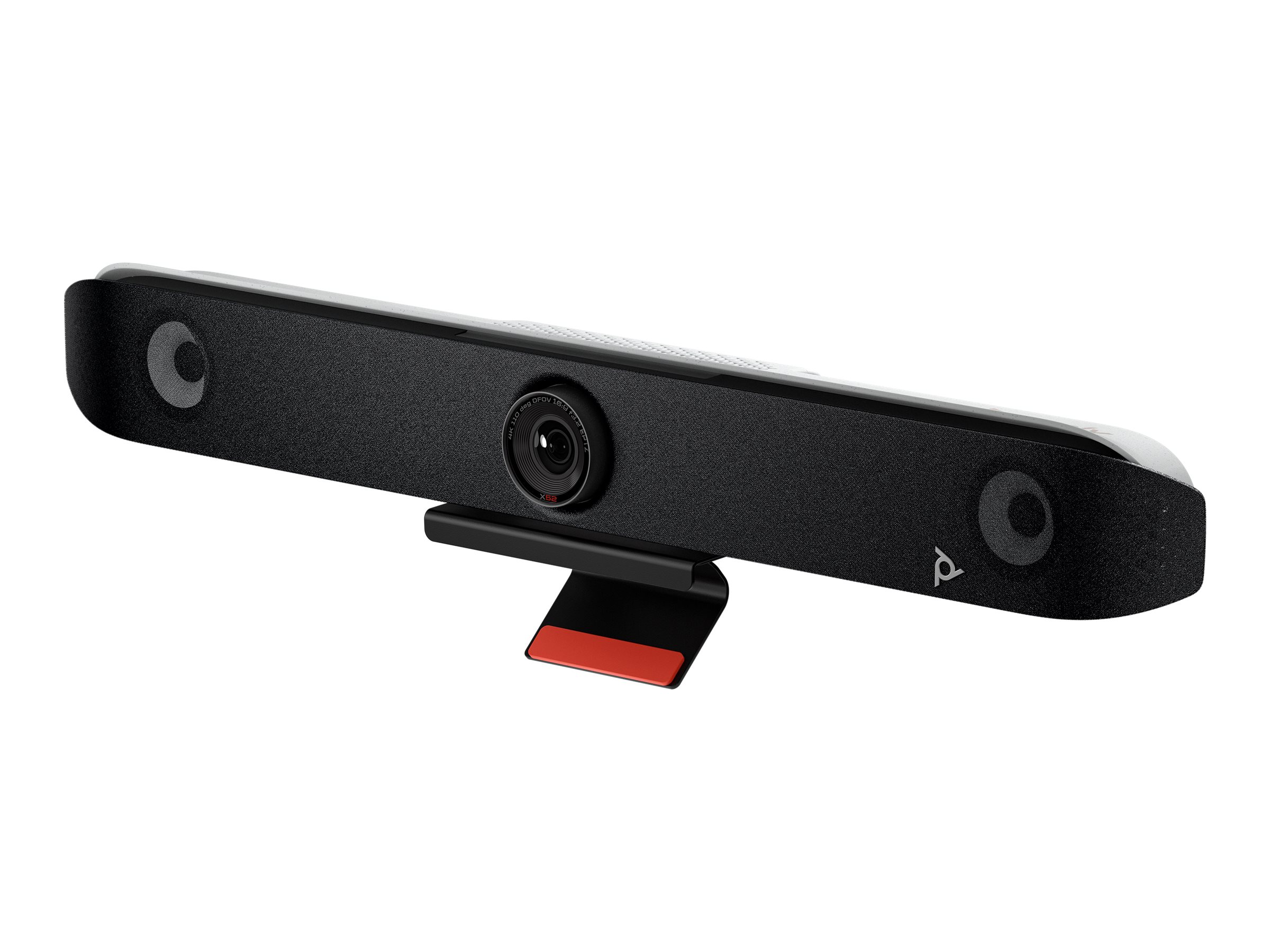 Poly Studio X52 All-in-One 4K Videokonferenzsystem Schwarz
