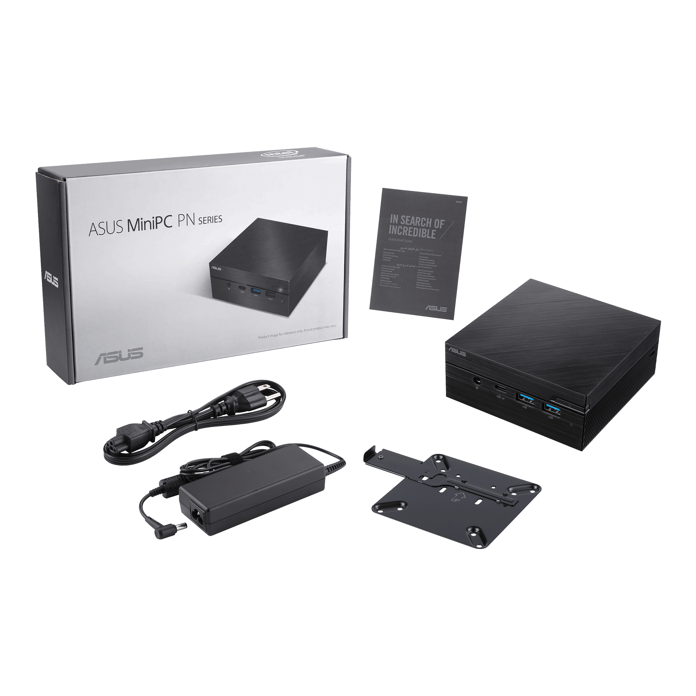 ASUS ExpertCenter PN53-BS5753MDS1 Barebone Mini-PC AMD Ryzen 5 Schwarz