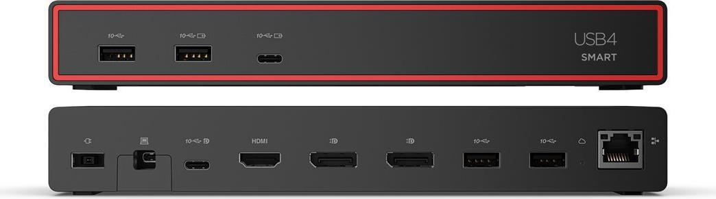 Lenovo ThinkPad Smart Dock 5500 USB4 Dockingstation Eclipse Black