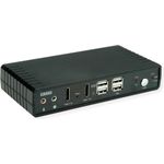 ROLINE KVM Switch Dual Head 1U-2PCs HDMI 4K60 - KVM-Umschalter (14.01.3047)