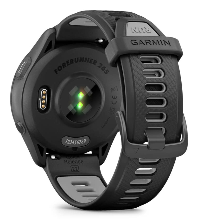 Garmin Forerunner 265 GPS Smartwatch 1,3" AMOLED 46 mm Schwarz
