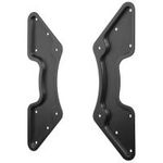 Wentronic Goobay VESA Adapter für TV-Wandhalter, Schwarz - zur Erweiterung der VESA-Maße eines TV-Wandhalters (60134)