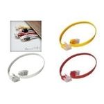shiverpeaks BASIC-S U/UTP Flach-Patchkabel, Kat.6, 0,5 m rot, 2 x RJ 45 Stecker, Mantel aus PVC, vergoldete Kontakte (SP711-SL0.5R)