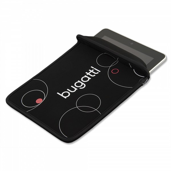 Bugatti SlimCase Graffiti iPad Tablet-Schutzhülle Neopren Blau/Violett