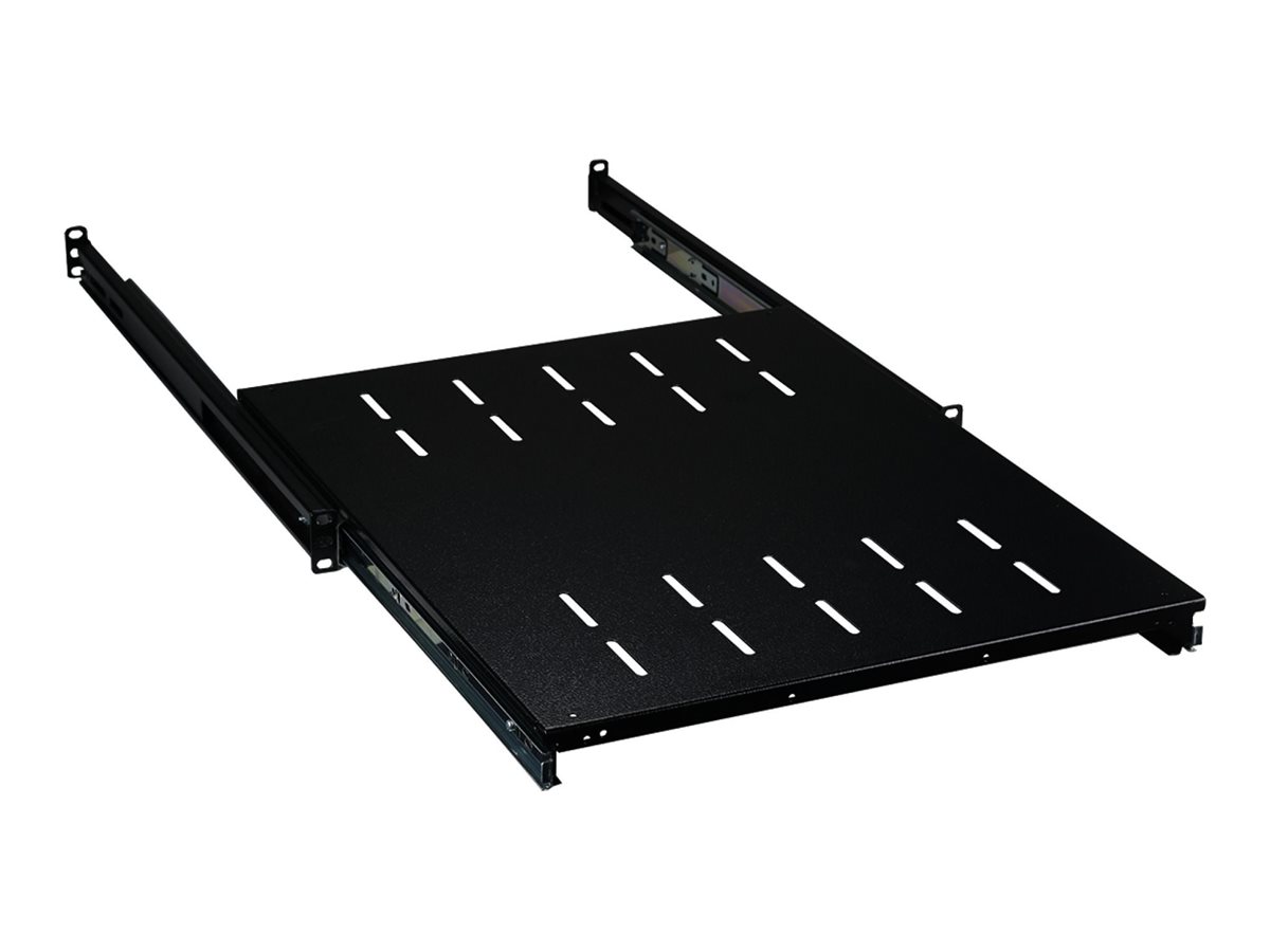 EFB-Elektronik 48,30cm (19") 1HE Fachboden ausziehbar, ET 550..650 mm,,30 kg, ST 800, RAL9005 Hersteller: EFB Elektronik (691651NATS.8)