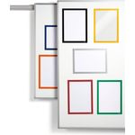 DURABLE Info-Rahmen DURAFRAME® MAGNETIC A4, (1 Beutel á 5 Stück), Farbe: Grün, Art. Nr. 486905, Mindestabnahme: 1 BTL (486905)