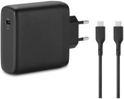 Kensington 100W USB-C GaN Ladegerät für USB-C Power Passthrough Mobile Dockingstationen & Hubs - EU Stecker, K33821EU (K33821EU)