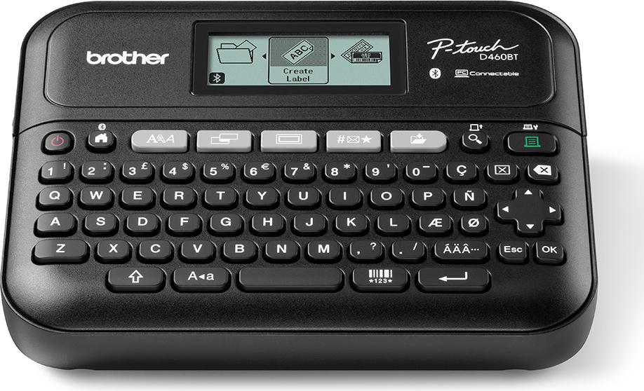 Brother PT-D460BTVPUR1 Etikettendrucker Wärmeübertragung 180 x 180 DPI Verkabelt & Kabellos (PTD460BTVPUR1)