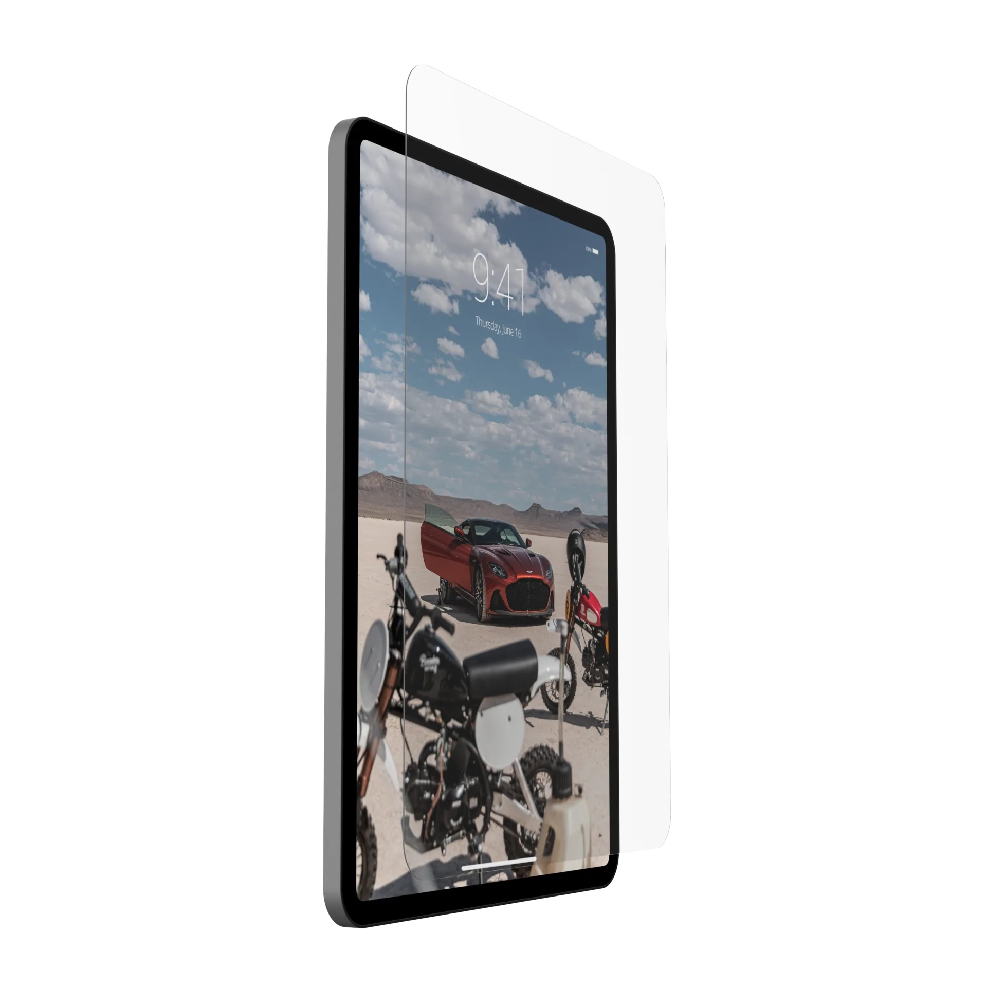 UAG Glass Shield Plus Clear Bildschirmschutz für iPad 10.9" (10. Gen, 2022) Klar