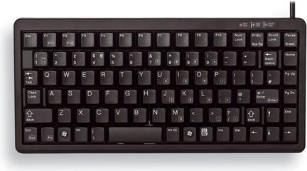 Cherry Tas Cherry G84-4100LCAGB-2 USB+PS/2 Slim Line schwarz (G84-4100LCAGB-2)