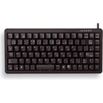 Cherry Tas Cherry G84-4100LCAGB-2 USB+PS/2 Slim Line schwarz (G84-4100LCAGB-2)
