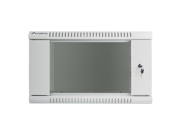 Lanberg WF01-6406-10S Netzwerkschrank 19" 6U 60x45 cm Grau